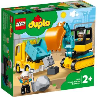 10931 Lego Duplo Truck & Tracked Excavator