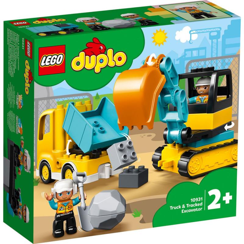 10931 Lego Duplo Truck & Tracked Excavator