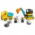 Lego Duplo - 10931 Truck & Tracked Excavator