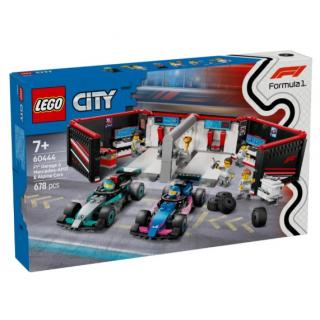 60444 Lego City F1 - Garage & Mercedes-AMG & Alpine Cars