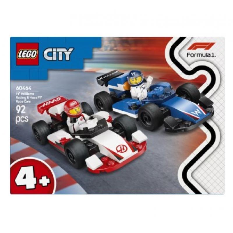 Lego 60464 F1 Williams Racing & Haas F1 Race Cars