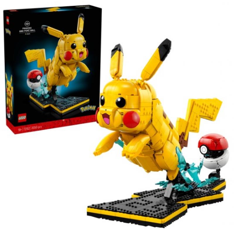 Lego Pokemon: 72152 Pikachu and Poke Ball