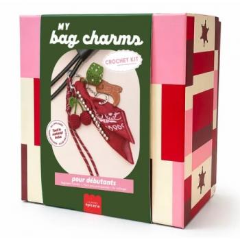 La Petite Epicerie DIY Crochet Bag Charms Kit - Cherry Cowboy