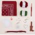 La Petite Epicerie DIY Crochet Bag Charms Kit - Cherry Cowboy
