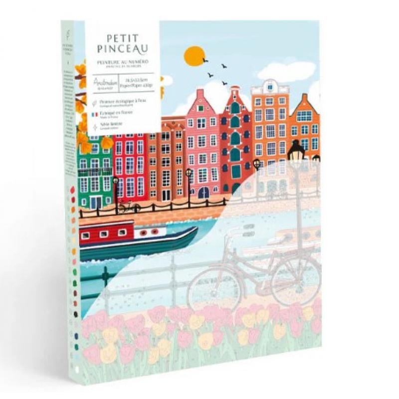 Petit Pinceau Σετ Ζωγραφικής - Paint by Number - Amsterdam