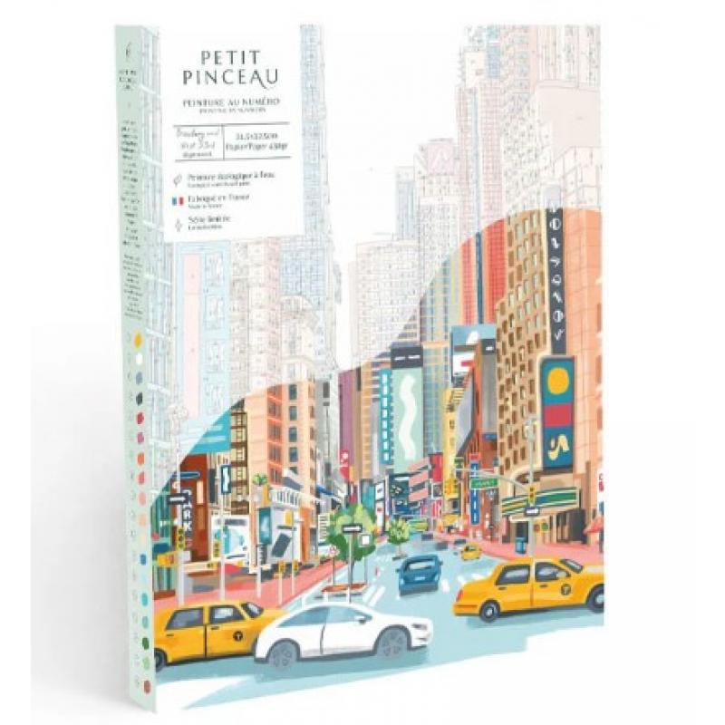 Petit Pinceau Σετ Ζωγραφικής - Paint by Number - Broadway and West 53rd