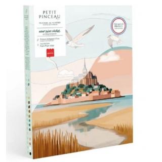 Petit Pinceau Σετ Ζωγραφικής - Paint by Number - Mont Saint-Michel
