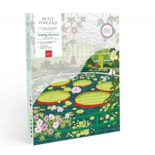 Petit Pinceau Σετ Ζωγραφικής - Paint by Number - Waterlily Glasshouse