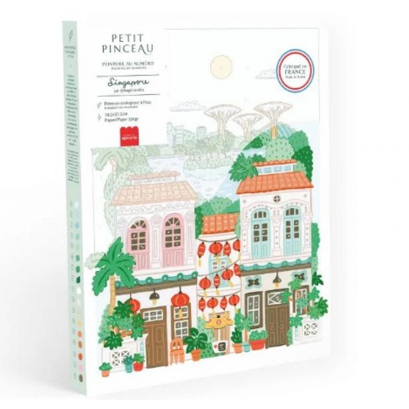 Petit Pinceau Σετ Ζωγραφικής - Paint by Number - Singapore