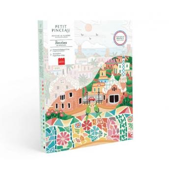 Petit Pinceau Σετ Ζωγραφικής - Paint by Number - Barcelona