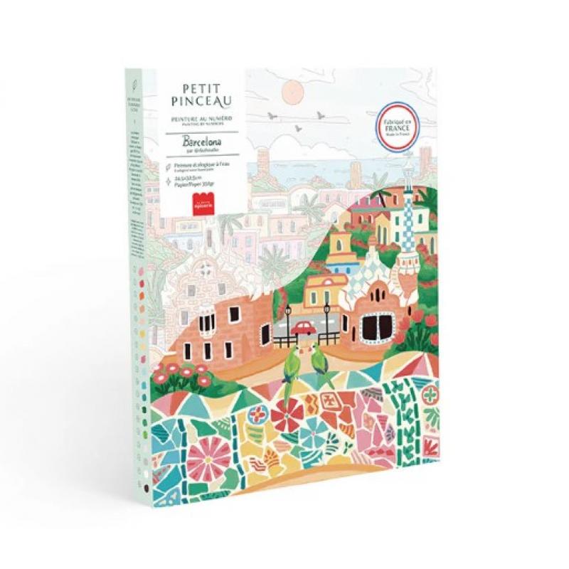 Petit Pinceau Σετ Ζωγραφικής - Paint by Number - Barcelona