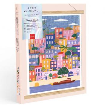 Petit Diamond - Diamond Painting - Maisons Colorees