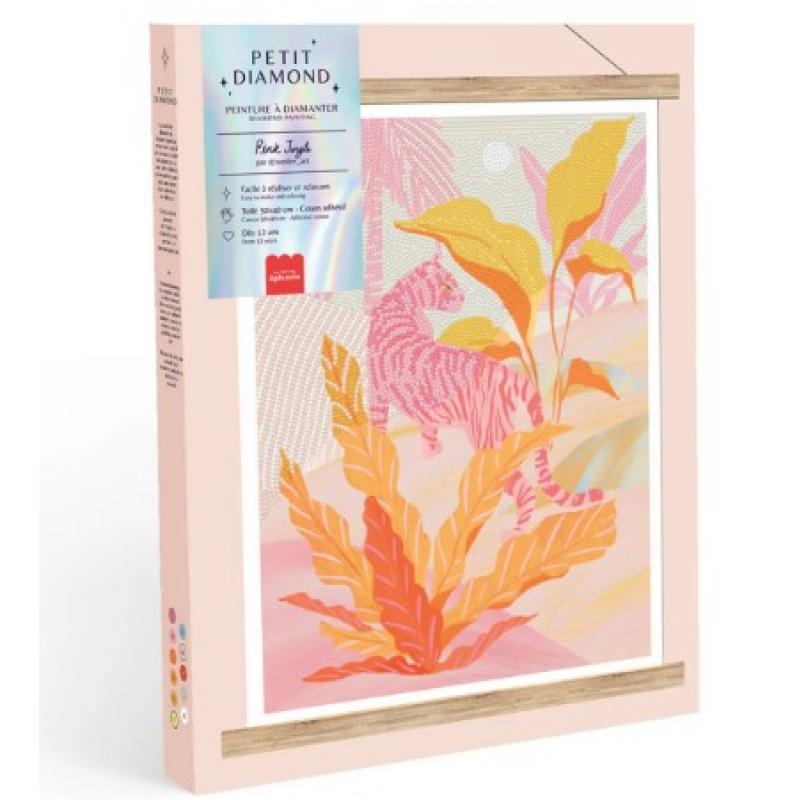Petit Diamond - Diamond Painting - Pink Jungle