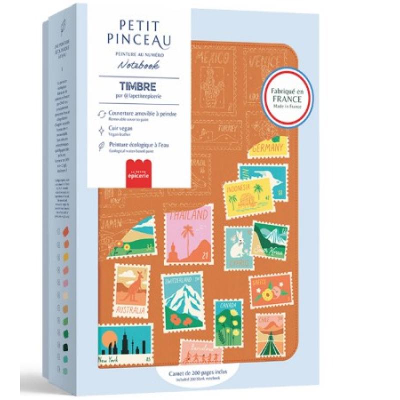 Petit Pinceau Notebook - Paint by Number - Travel Book