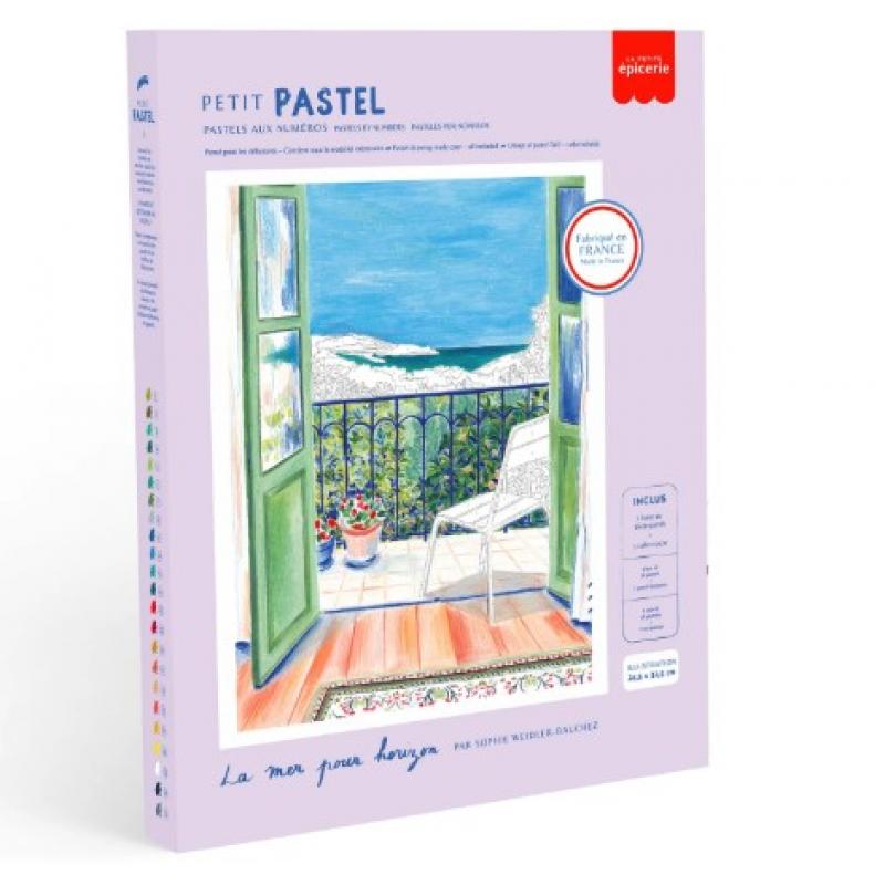 Petit Pastel Σετ Ζωγραφικής - Paint by Number - La Mer pour Horizon