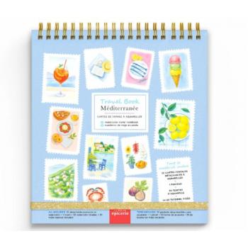 La Petite Epicerie Watercolor Travel Notebook - Mediterranee