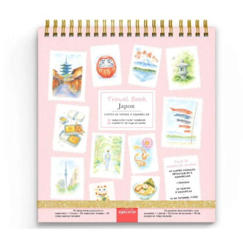 La Petite Epicerie Watercolor Travel Notebook - Japon