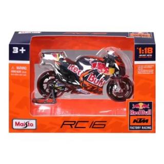 1/18 Maisto GP Racing Red Bull KTM Factory - RC16 #43 Jack Miller 1/18 Maisto GP Racing Red Bull KTM Factory - RC16 #43 Jack Miller
