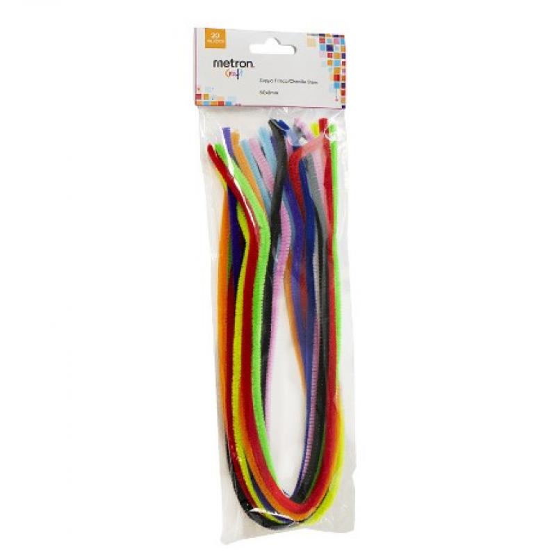 Metron Craft Σύρμα Πίπας Blister 20 τεμ. 50 χ 0.8 cm Διάφορα Χρώματα