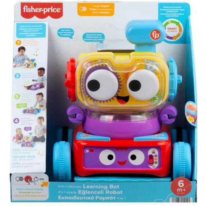 Fisher-price Εκπαιδευτικό Ρομπότ 4 σε 1 - Smart Stages