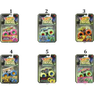 Οχήματα Hot Wheels Monster Trucks Glow-In-The-Dark (Διάφορα Σχέδια)