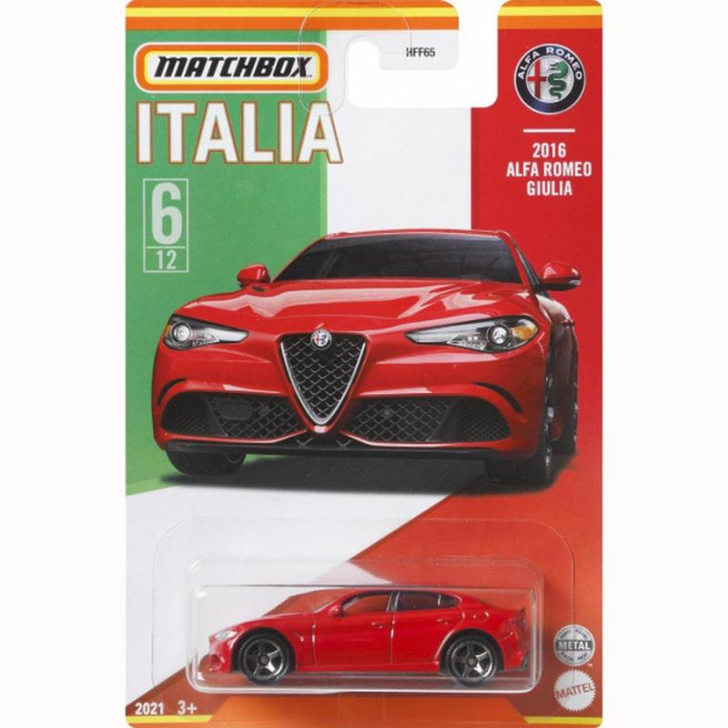 2016 Alfa Romeo Giulia - Αυτοκινητάκια Matchbox - Ιταλικά Μοντέλα