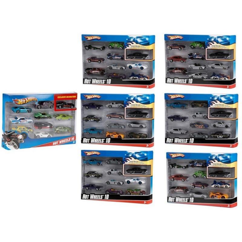 Αυτοκινητάκια Hot Wheels Σετ των 10