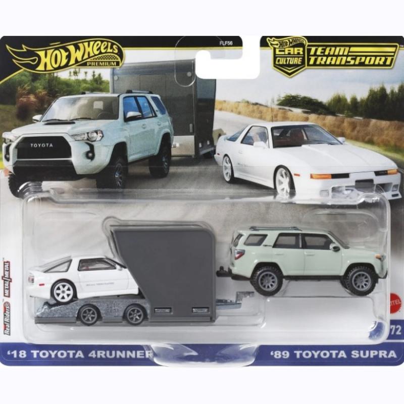 Hot Wheels Premium Team Transport - '18 Toyota 4Runner & '89 Toyota Supra #72