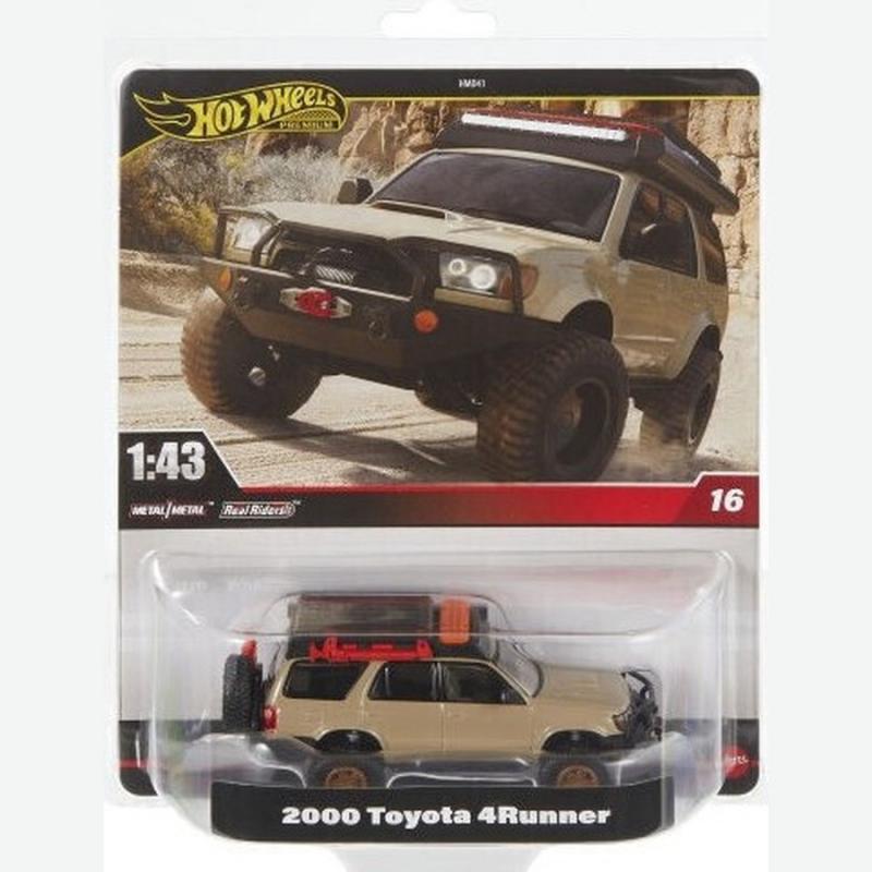 Hot Wheels Premium Συλλεκτικά Αυτοκινητάκια 1:43 - 2000 Toyota 4Runner