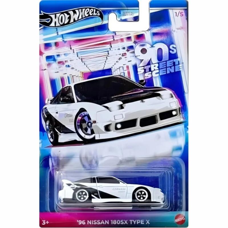 Hot Wheels Αυτοκινητάκια 90s Street Scene - '96 Nissan 180SX Type X