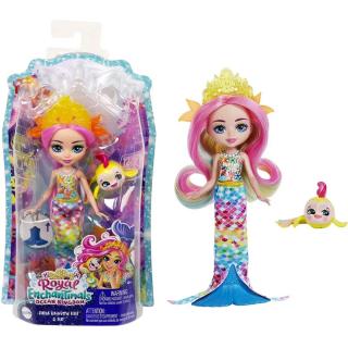 Royal Enchantimals Ocean Kingdom - Γοργόνα Radia Rainbow Fish & Flo