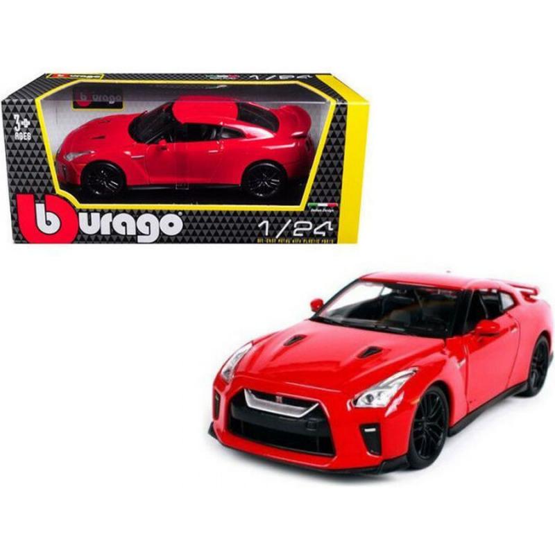 1/24 Burago 2017 Nissan GT-R Κόκκινο