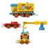 Thomas & Friends - Μηχανοκίνητα Τρένα με 2 Βαγόνια - Muddy Fix 'em up Friends