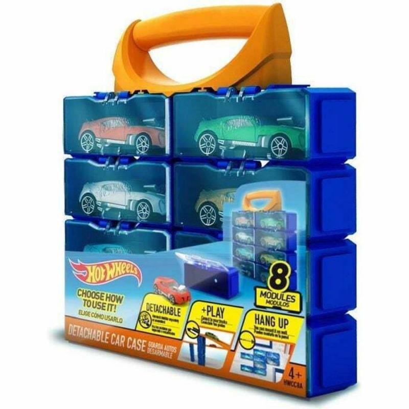 Hot Wheels Intek: Multibrick Car Case (Stores up to 8 Cars)