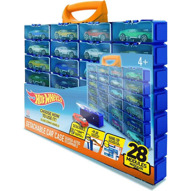 Hot Wheels Intek: Multibrick Car Case (Stores up to 28 Cars)