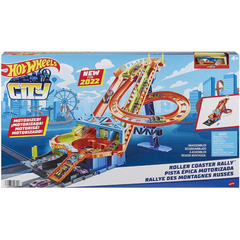 Hot Wheels City - Πίστα Rollecoaster Rally