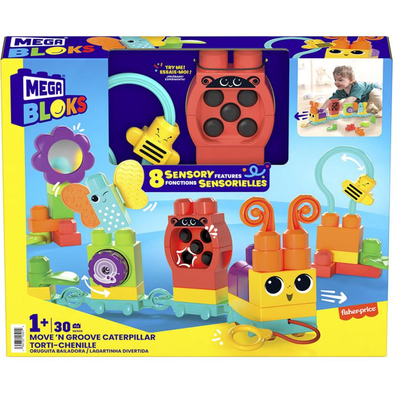 Mega Blocks Sensory Line - Κάμπια