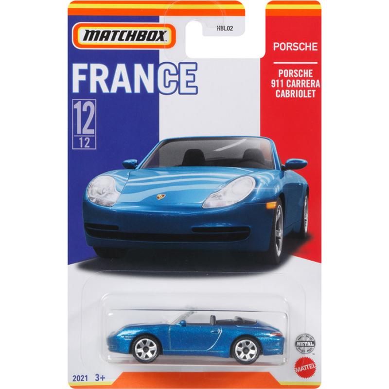 Porsche 911 Carrera Cabriolet - Αυτοκινητάκια Matchbox - Γαλλικά Μοντέλα