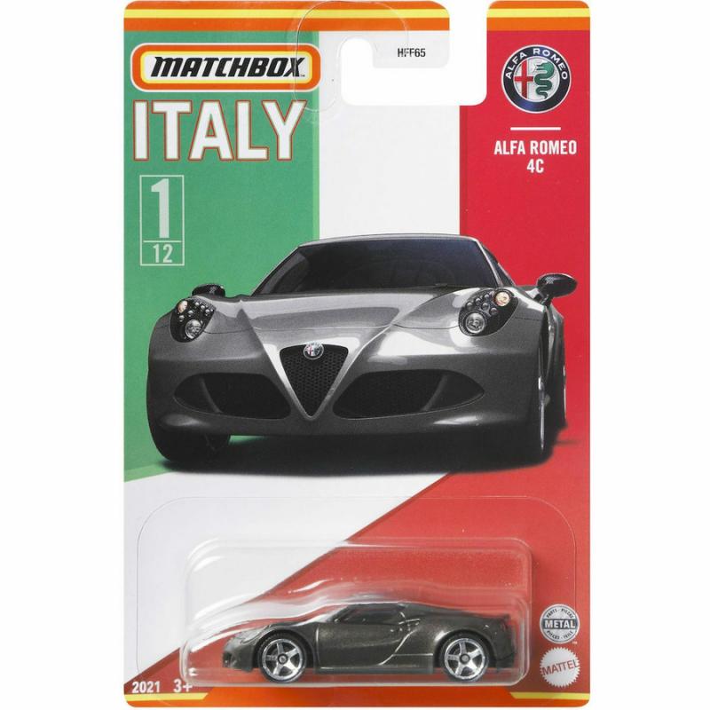 Alfa Romeo 4C - Αυτοκινητάκια Matchbox - Ιταλικά Μοντέλα