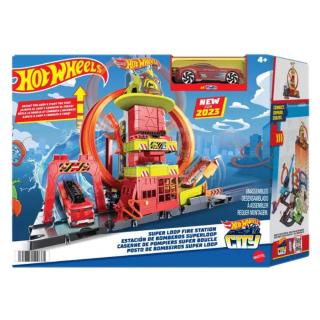 Hot Wheels City Πίστα Πυροσβεστικός Σταθμός