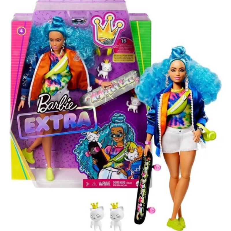 Barbie Extra - Blue Curly Hair