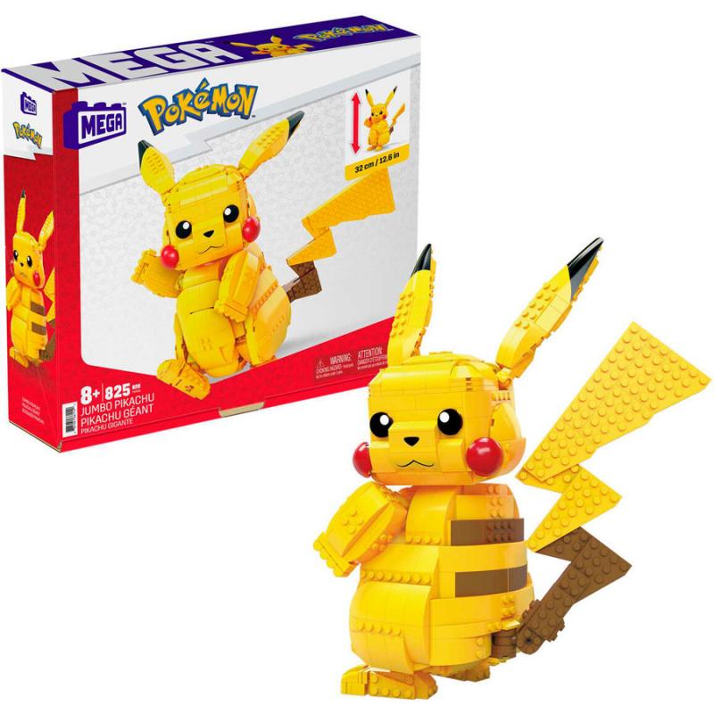 Mega Consrtux Pokemon - Jumbo Pikachu