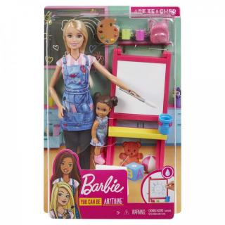 Σετ Επαγγέλματα με Παιδάκια και Ζωάκια - Barbie Δασκάλα
