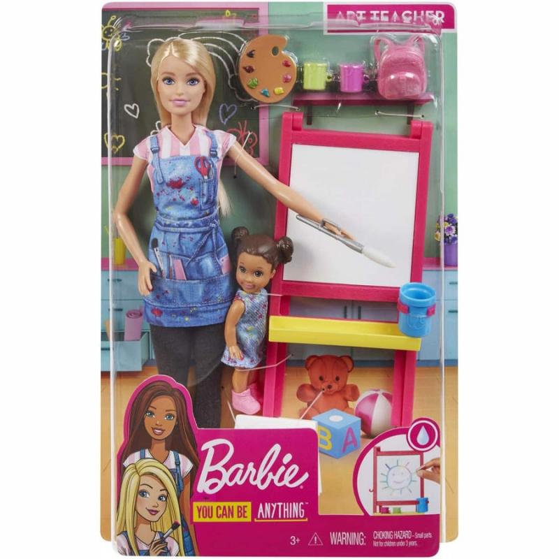 Σετ Επαγγέλματα με Παιδάκια και Ζωάκια - Barbie Δασκάλα