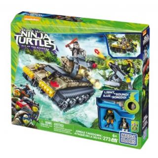 Megabloks: Χελωνονιντζάκια Μεγάλο Όχημα - Jungle Takedown