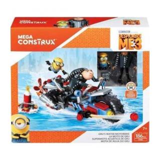 Megabloks: Minnions Φιγούρες - Η Μηχανή του Γκρου - Gru's Water Motorbike