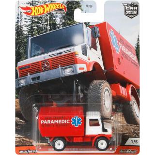Hot Wheels Premium - '88 Mercedes Unimog U1300