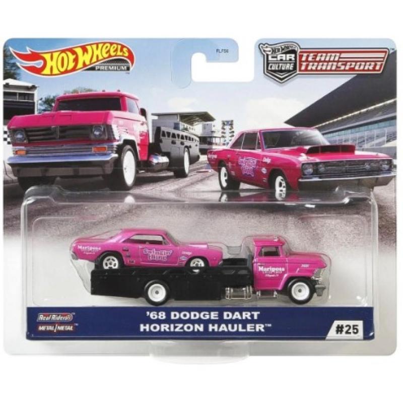Hot Wheels Νταλίκα με Αυτοκίνητο - '68 Dodge Dart Horizon Hauler