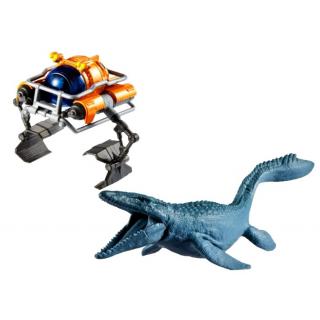 Jurassic World - Mosasaurus Υποβρύχιο - Matchbox Αυτοκινητάκια & Δεινόσαυροι Σετ