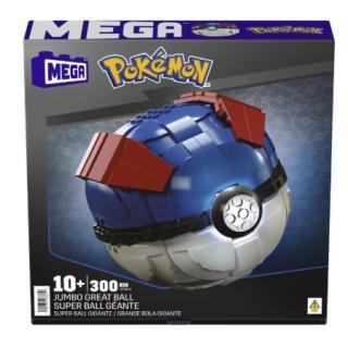Mega Pokemon - Jumbo Great Ball με Φως